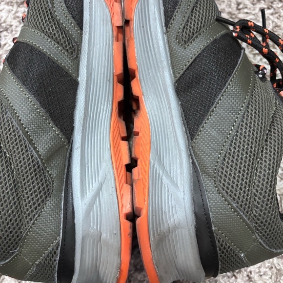 RBX Men's Gray /green Orange Athletic Sneaker shoes size 7 - Picture 7 of 10